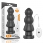 Огромный анальный плаг с вибрацией "King Sized Vibrating Anal Rigger" 7,8"