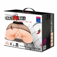 Полноразмерный мастурбатор с вибрацией "Crazy Bull Julie"