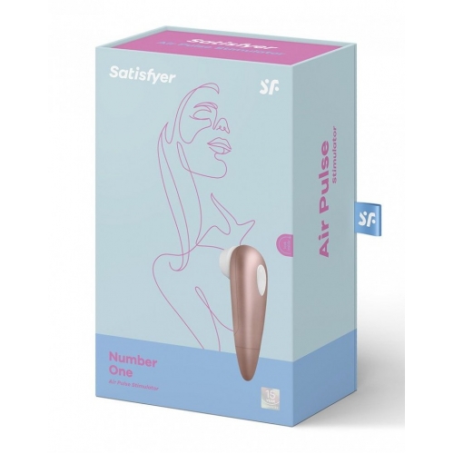 Бесконтактный вакуумный стимулятор клитора "Satisfyer Number One"