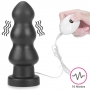 Огромный анальный плаг с вибрацией "King Sized Vibrating Anal Rigger" 7,8"