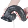 Афрофаллоимитатор на присоске с семяизвержением "Squirt extreme" 9,0" 