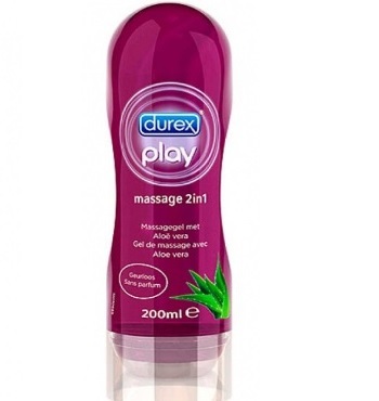 Гель-смазка "Durex Play Aloe Vera Massage" 2 в 1