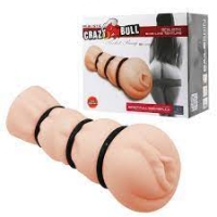 Мастурбатор реалистичный с кольцами "Crazy Bull Pocket Pussy"