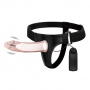 Мужской полый страпон с вибрацией "Ultra Passionate Harness"
