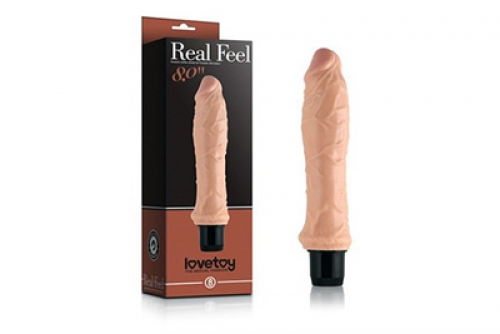 Фаллоимитатор с вибрацией "Real Feel №8"
