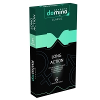 Презервативы продлевающие половой акт "Domino Long Action", 6 шт.