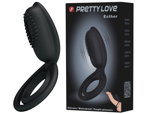 Двойное виброкольцо "Pretty Love Esther"