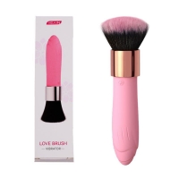 Вибростимулятор в виде кисти для румян "Love Brush"