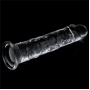 Прозрачный фаллоимитатор на присоске "Flawless clear" 7,0"