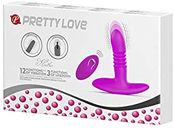 Анально-вагинальный вибростимулятор с дистанционным пультом "Pretty Love Heather"