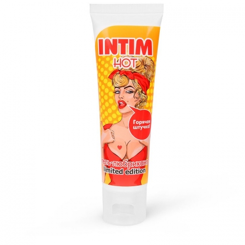Возбуждающий согревающий гель-лубрикант "Intim Hot", 50 г