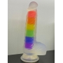Цветной фаллоимитатор на присоске "Jelly Dildo 6.4"