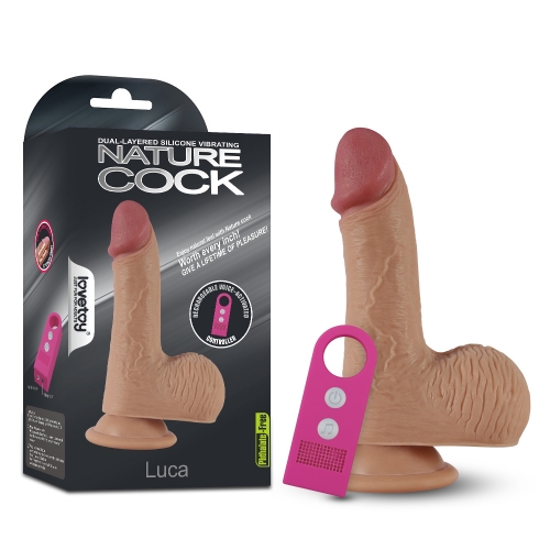 Фаллоимитатор на присоске "Nature Cock Luca"