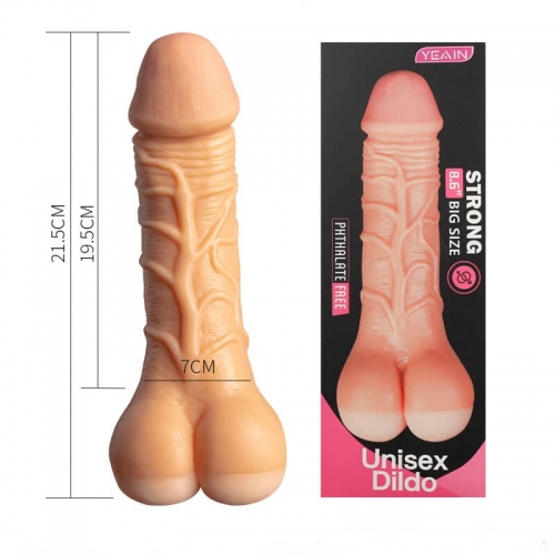 Мастурбатор-насадка 2 в 1 "Unisex Dildo" 8.6"