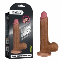 Фаллоимитатор на присоске без вибрации "Nature Cock" 8,0"