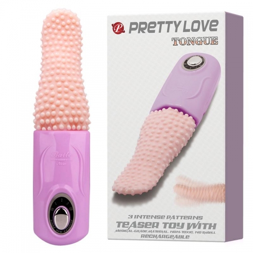 Вибростимулятор в виде язычка "Pretty Love Tongue"