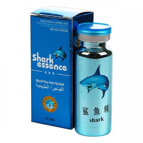 Мужской Возбудитель "Акулья виагра Shark Essense", 10 шт