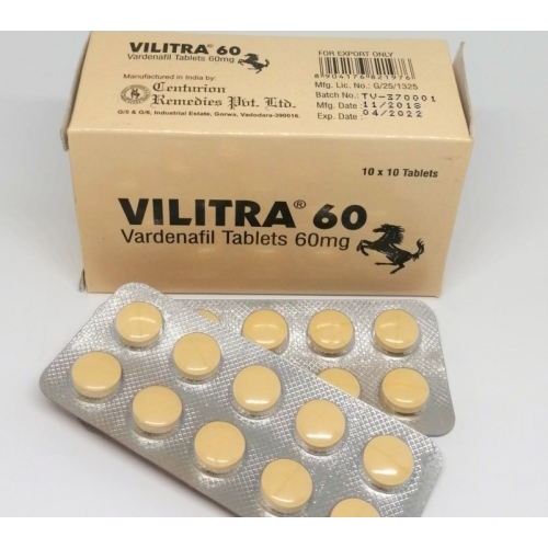 Дженерик для мужчин "Vilitra 60" (Варденафил 60)