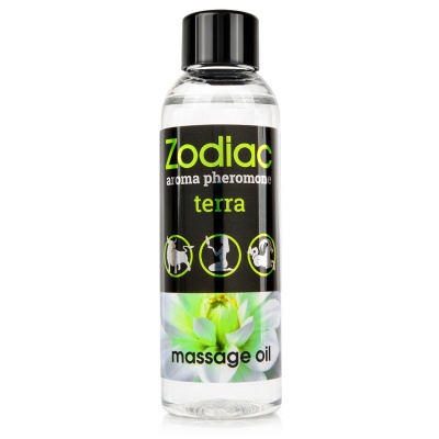 Массажное масло с феромонами "Zodiac Terra", 75 мл
